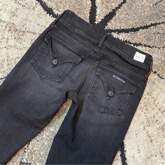💙Hudson Collin Black Mid Rise Bootcut Crop Jeans - Picture 13 of 14